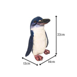 Artist Mini Penguin Blue Plush 8"