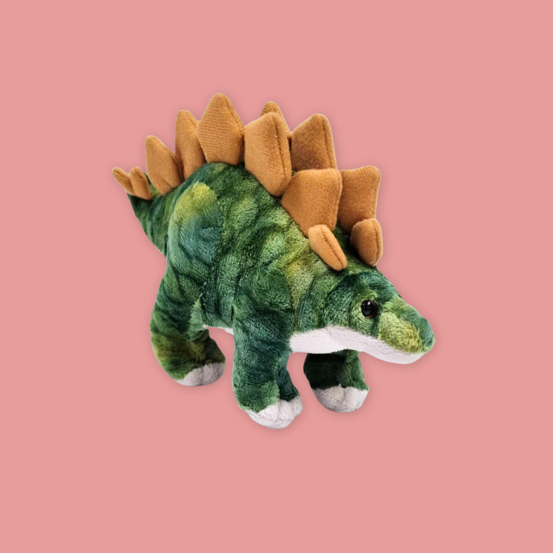 Dinosaria Mini Stegosaurus Plush 10"