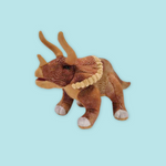 Dinosaria Triceratops Plush 17"