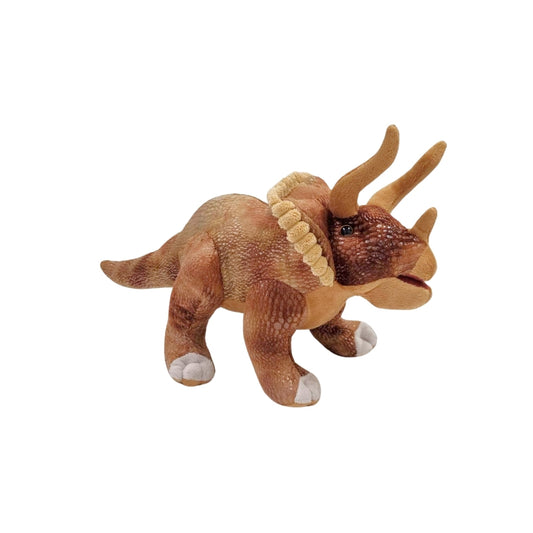 Dinosaria Triceratops Plush 17"
