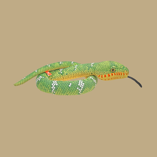 Emerald Tree Boa Snake Plush 54"
