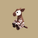 Splendors Eco Okapi Plush 6"