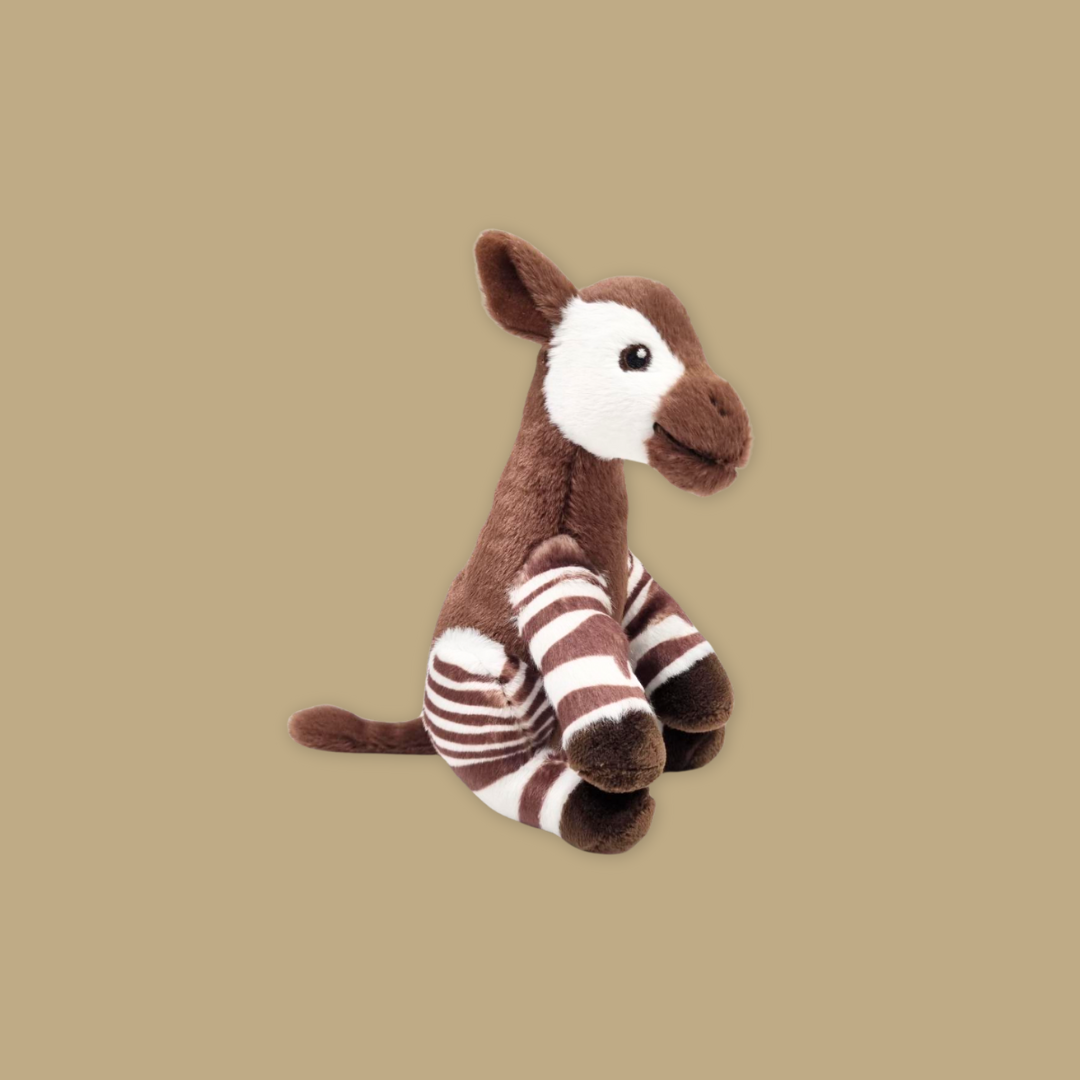 Splendors Eco Okapi Plush 6"