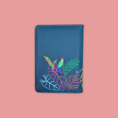 3 Birds Leaf Passport Cover secondary