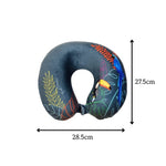 2 Bird Leaf Neck Pillow