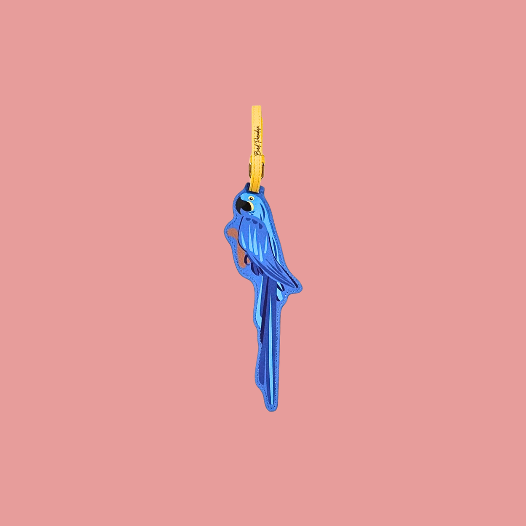 Hyacinth Macaw Luggage Tag