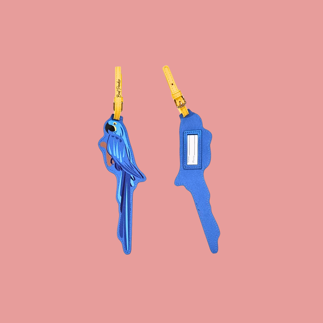 Hyacinth Macaw Luggage Tag
