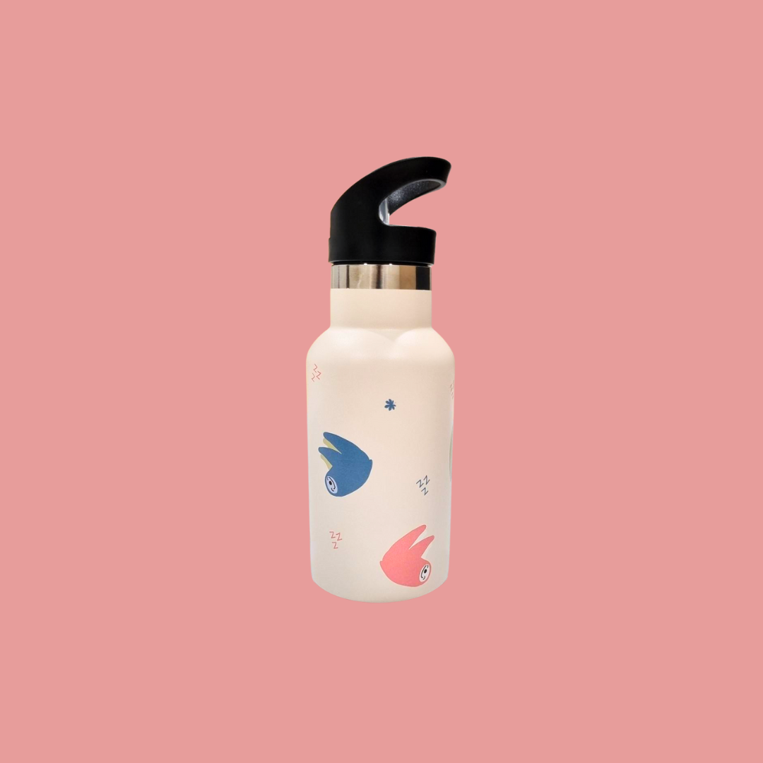 Sloth All-Overprint Silhouette Insulated Bottle