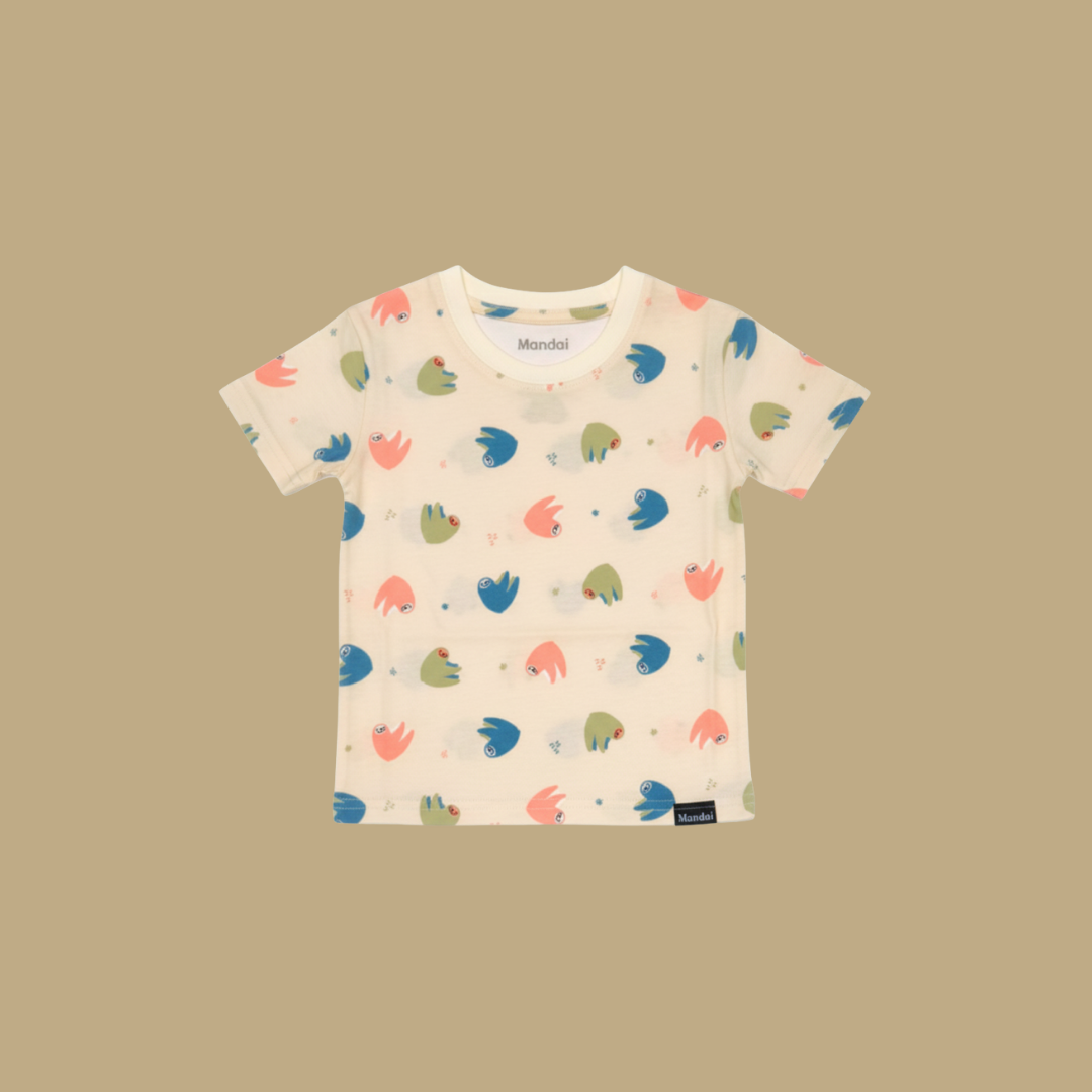 Sloth All-Overprint Kids Tee Shirt