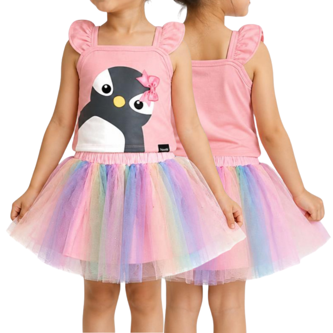 Girl Layered Mesh Tutu Skirt