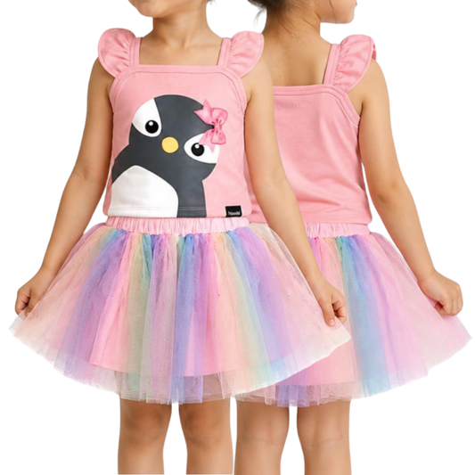 Girl Layered Mesh Tutu Skirt