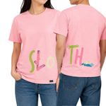 Sloth on the Back Adult T-Shirt