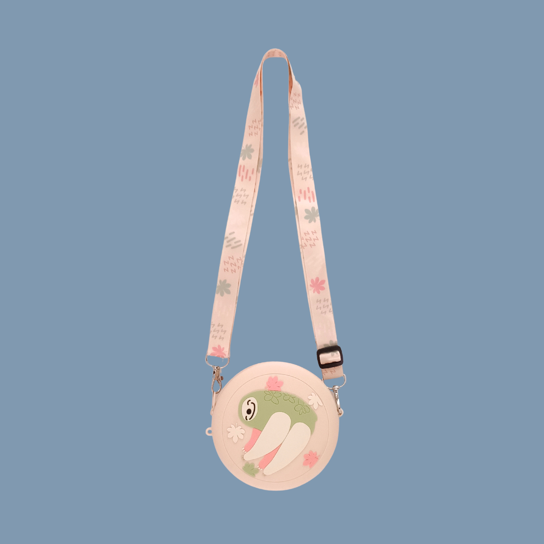Sloth Round Crossbody Bag