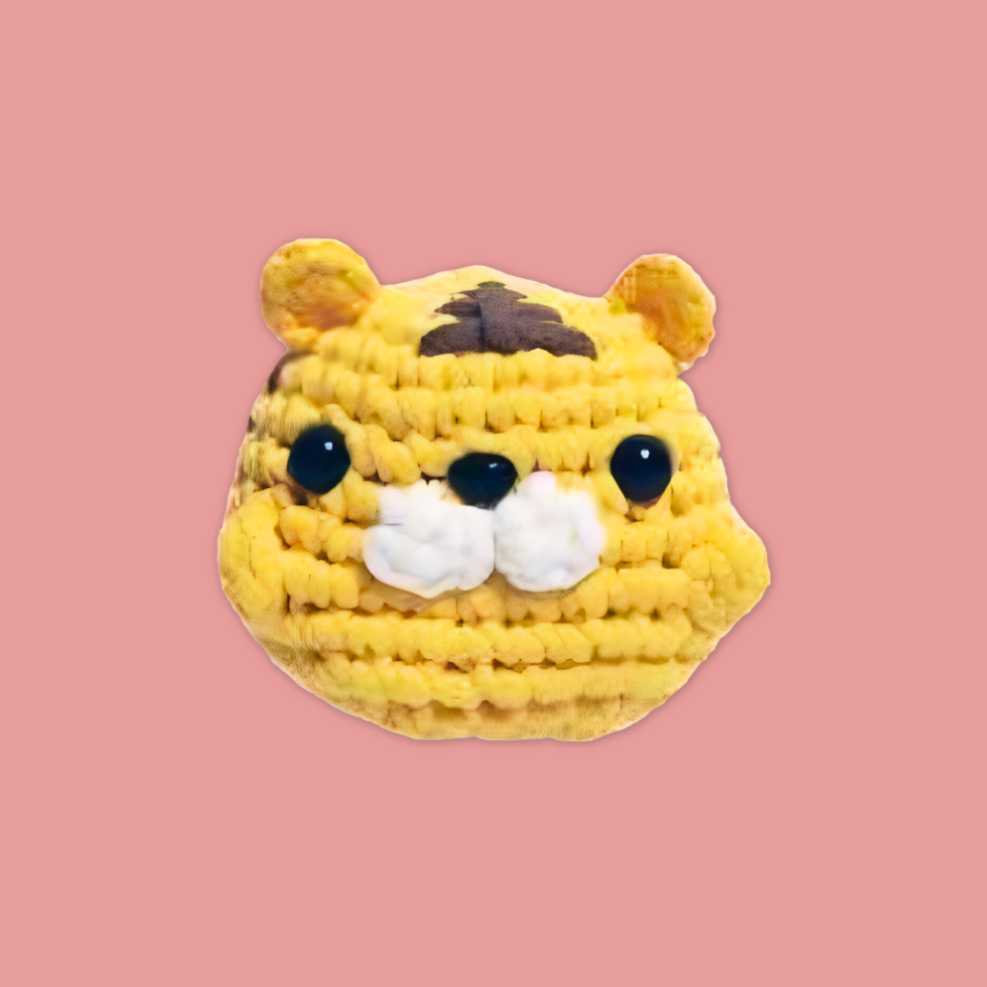 Mandai x The Squishy Pal Malayan Tiger Crochet DIY Kit