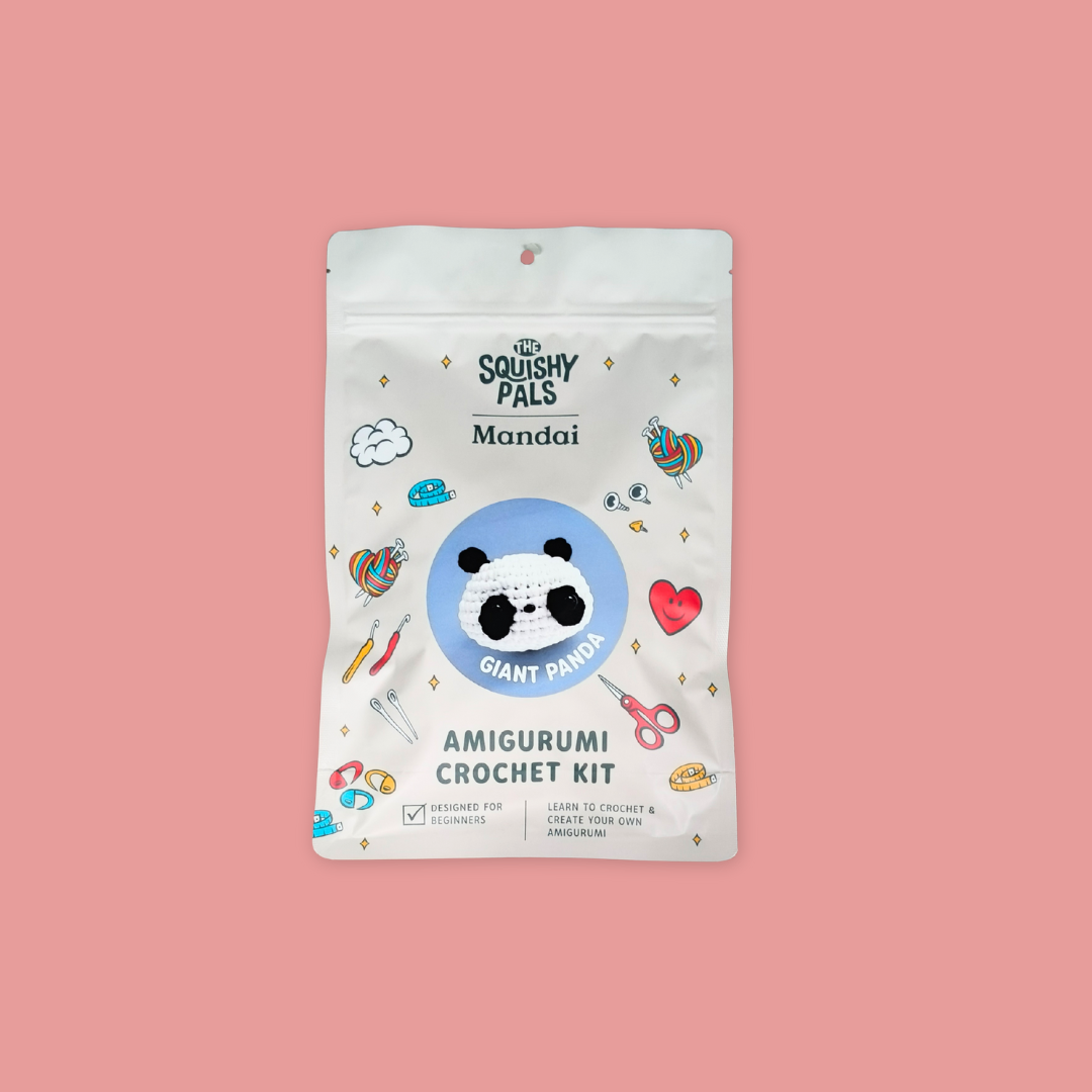 Mandai x The Squishy Pal Panda Crochet DIY Kit