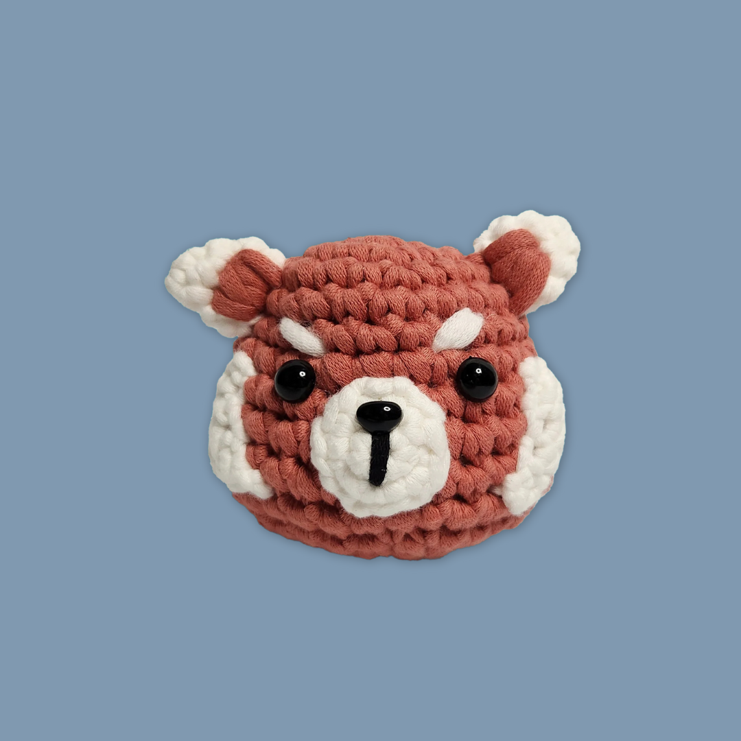 Mandai x The Squishy Pal Red Panda Crochet DIY Kit