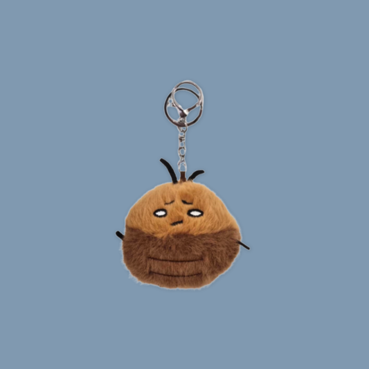 Rolleye Round Cockroach Keychain