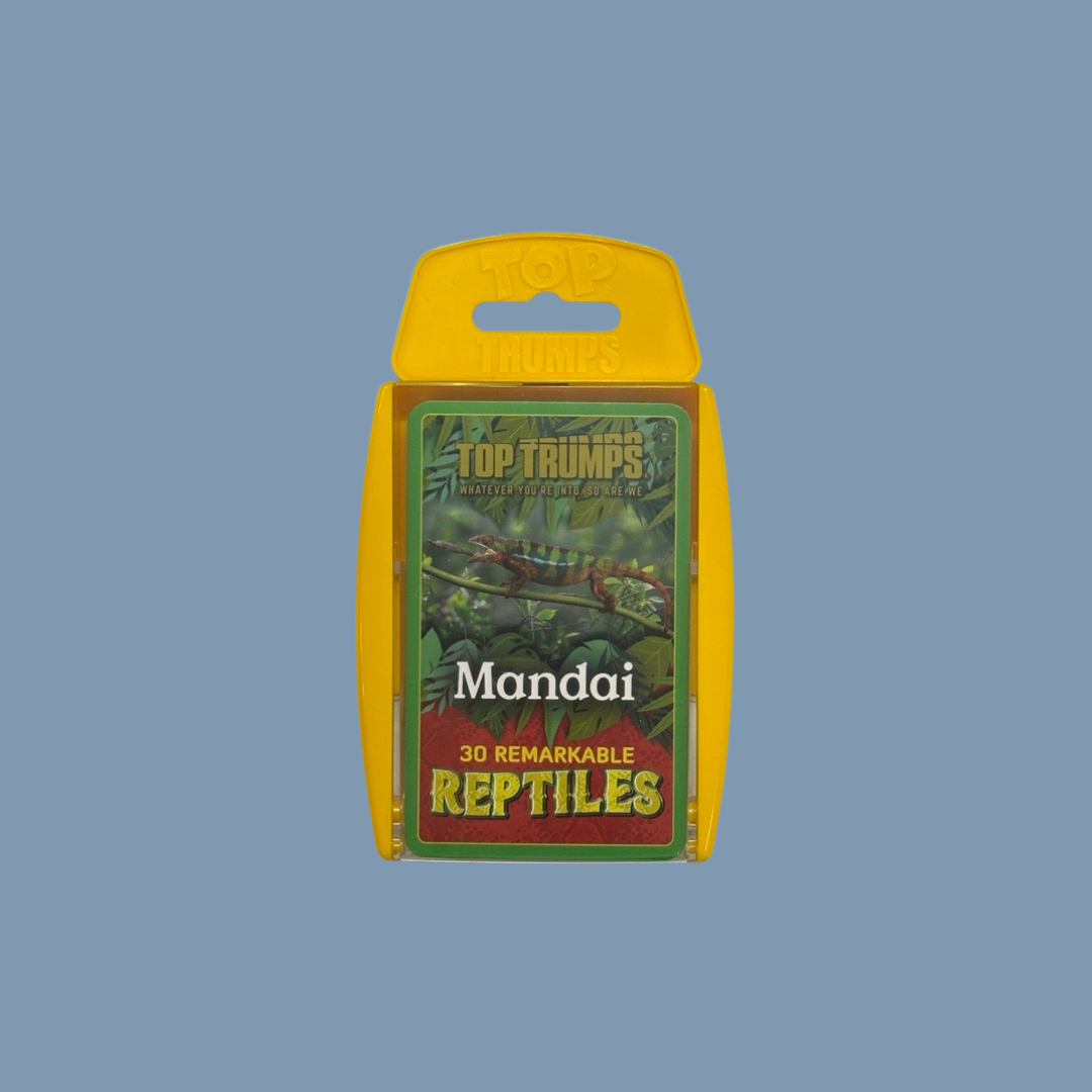 Mandai Reptiles Top Trumps Card Game