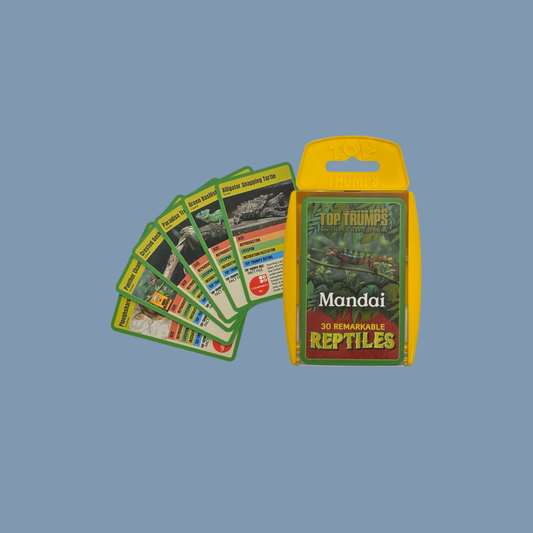 Mandai Reptiles Top Trumps Card Game