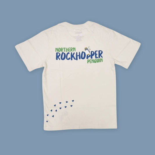 Walking Rockhopper Penguin Adult T-shirt