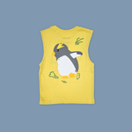 Hopping Rockhopper Penguin Kids Tank Top