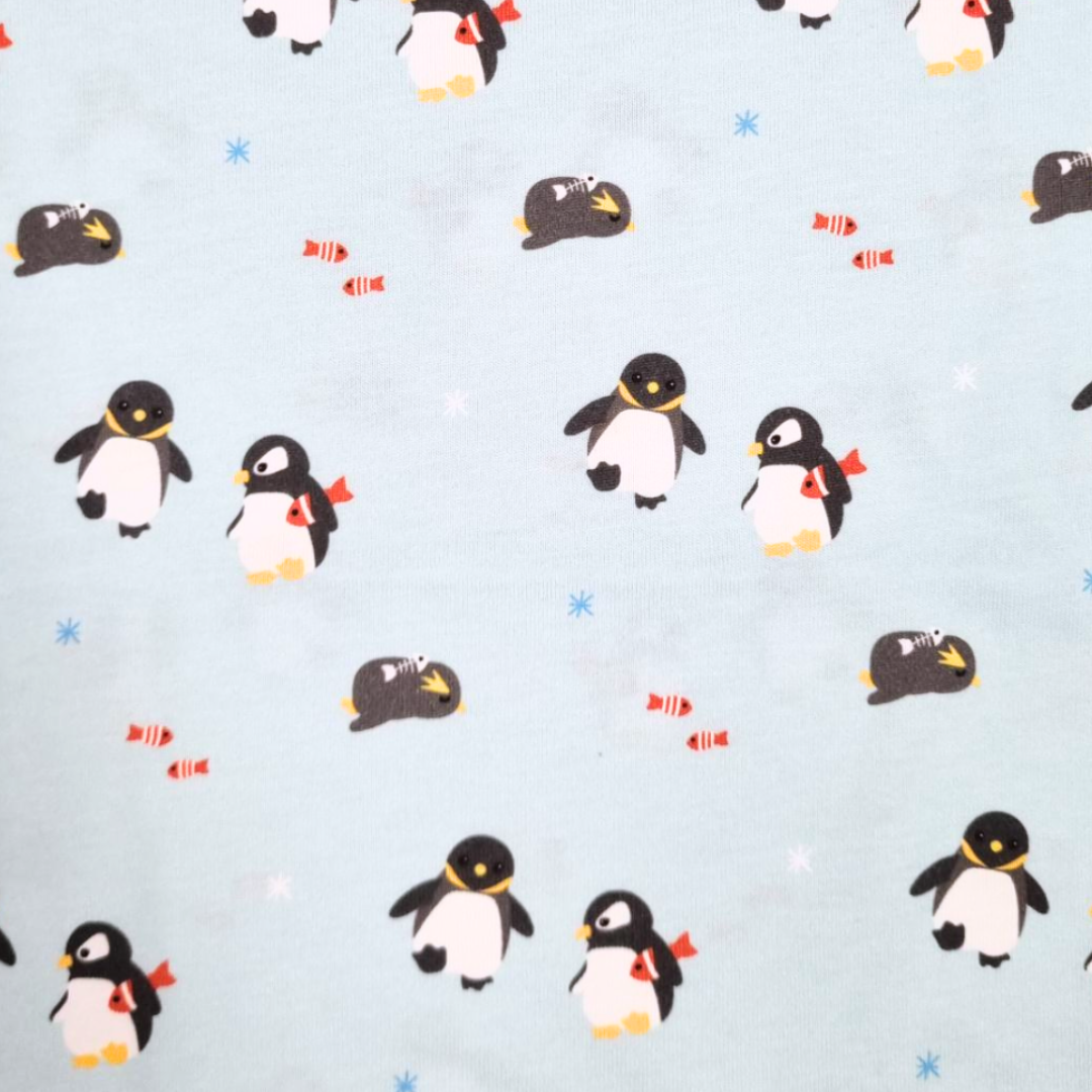 Penguin & Fish All-Over-Print Kids T-shirt