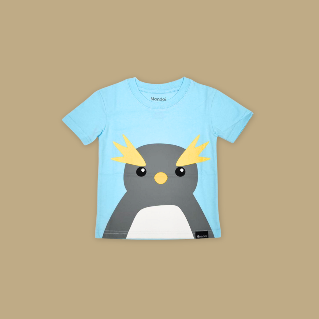 Rockhopper Penguin Flock Kids T-shirt