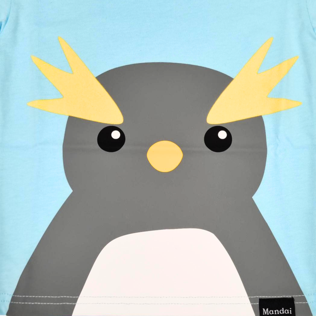 Rockhopper Penguin Flock Kids T-shirt
