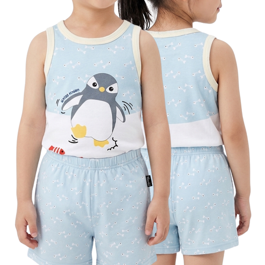 Fish Bone All-Over-Print Kids Shorts