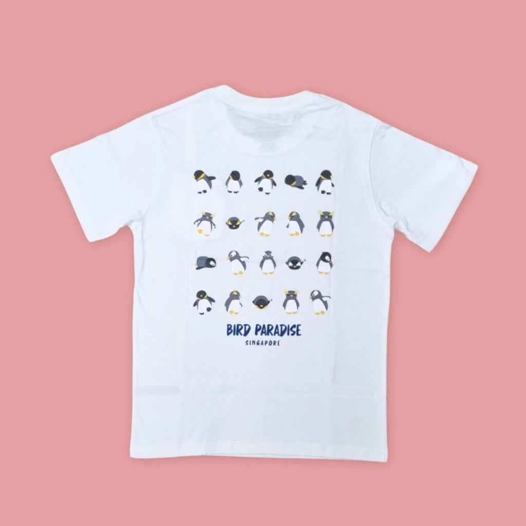 Penguin Collage Pocket Adult T-shirt
