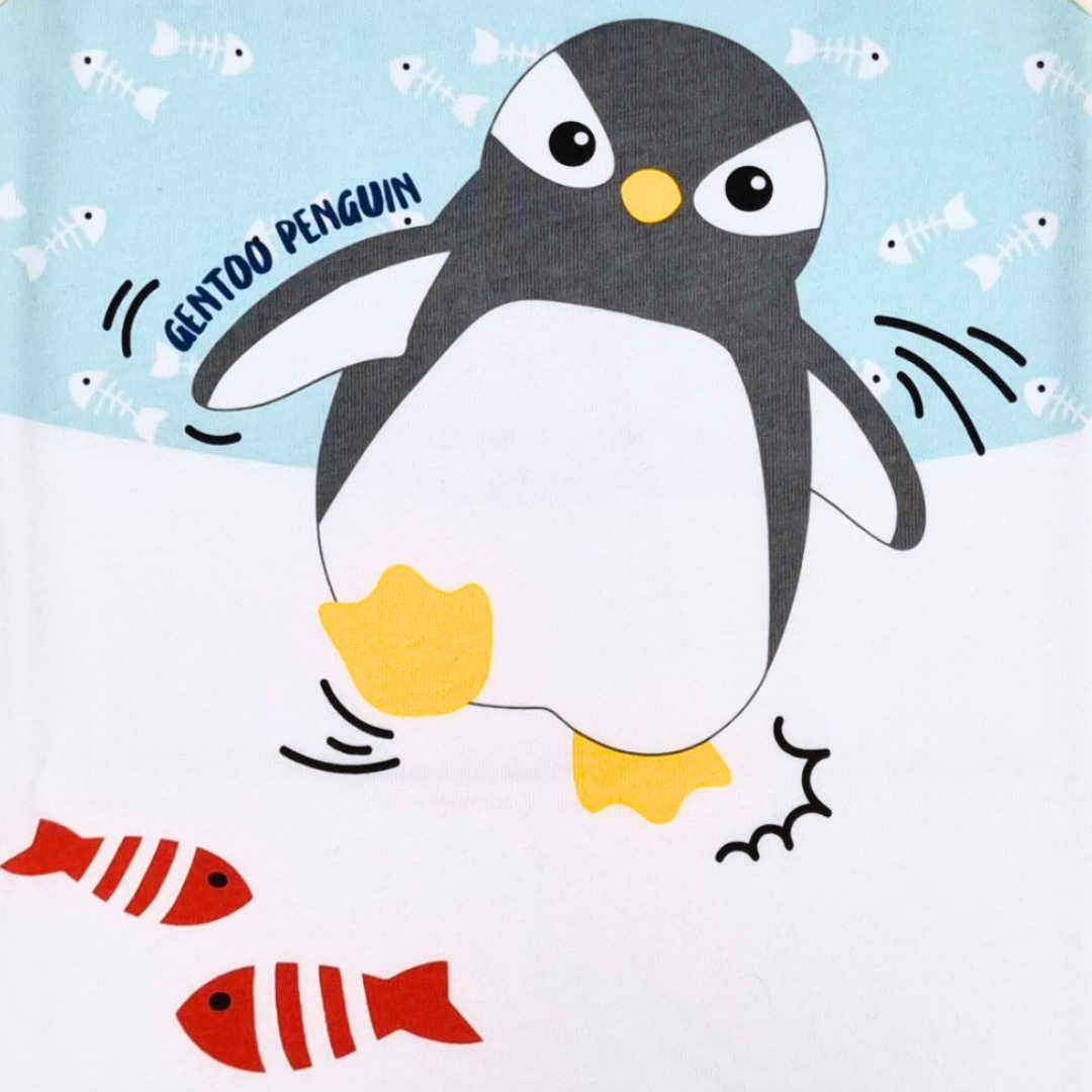 Gentoo Penguin Run Kids Tank Top