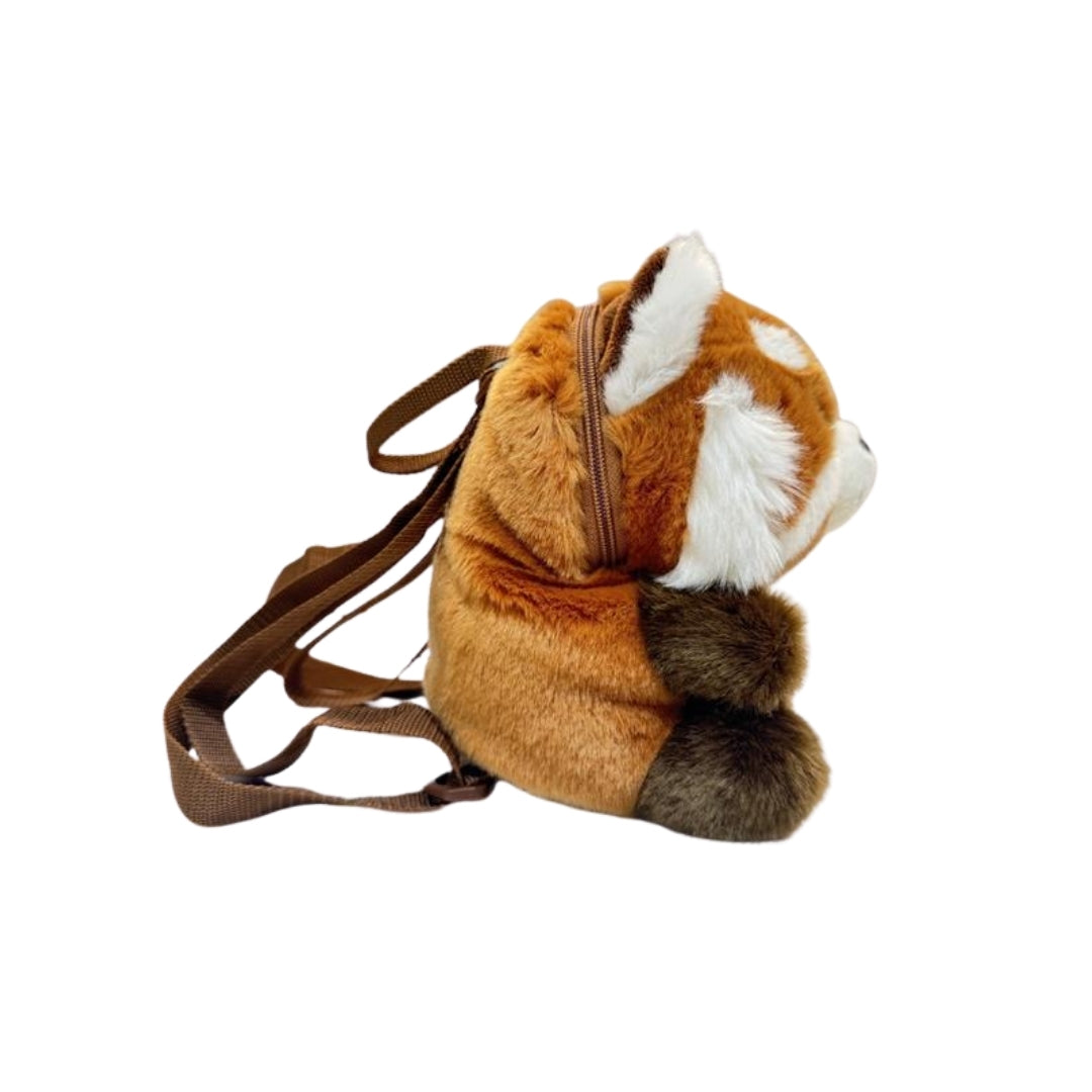 Red Panda Plush Backpack