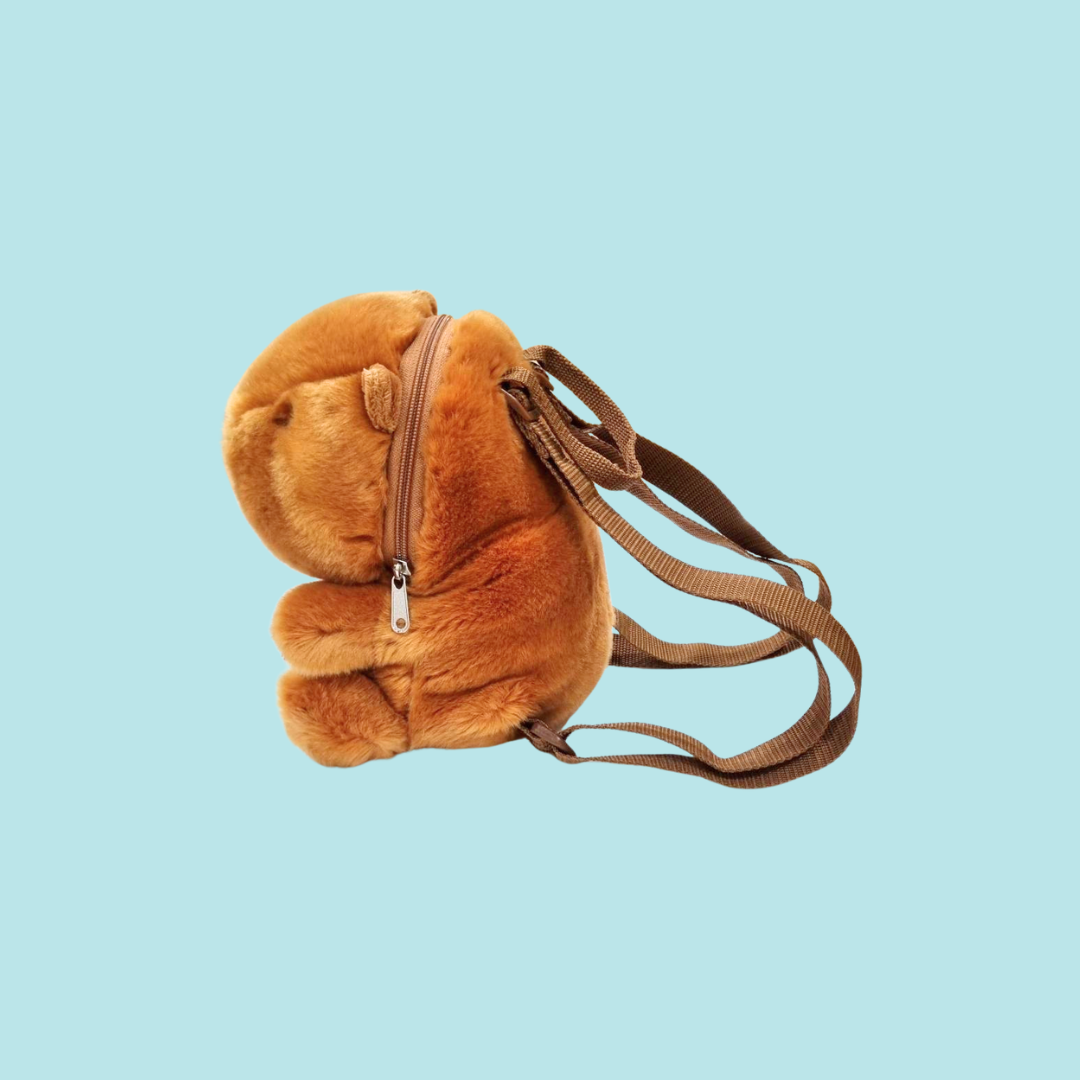 Capybara Plush Backpack