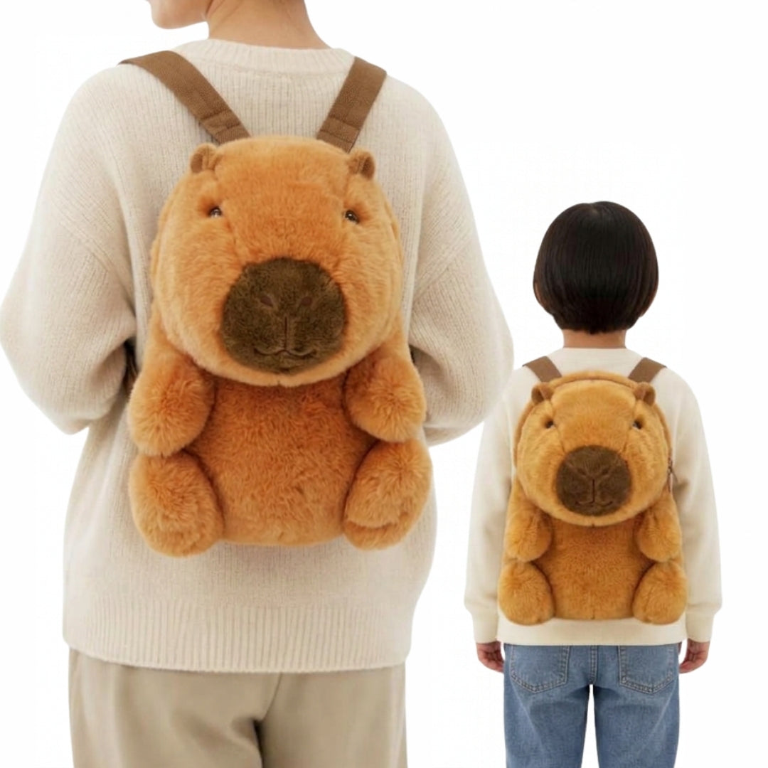 Capybara Plush Backpack