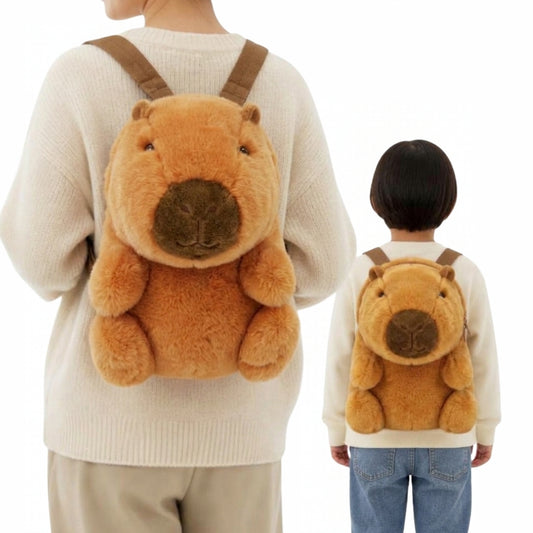 Capybara Plush Backpack
