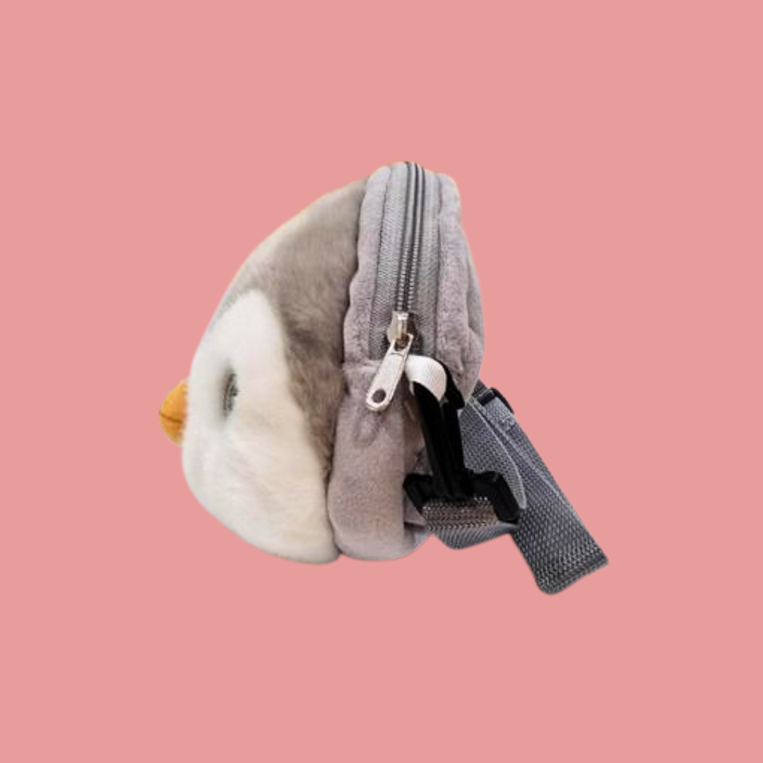 Penguin Sling Plush Bag