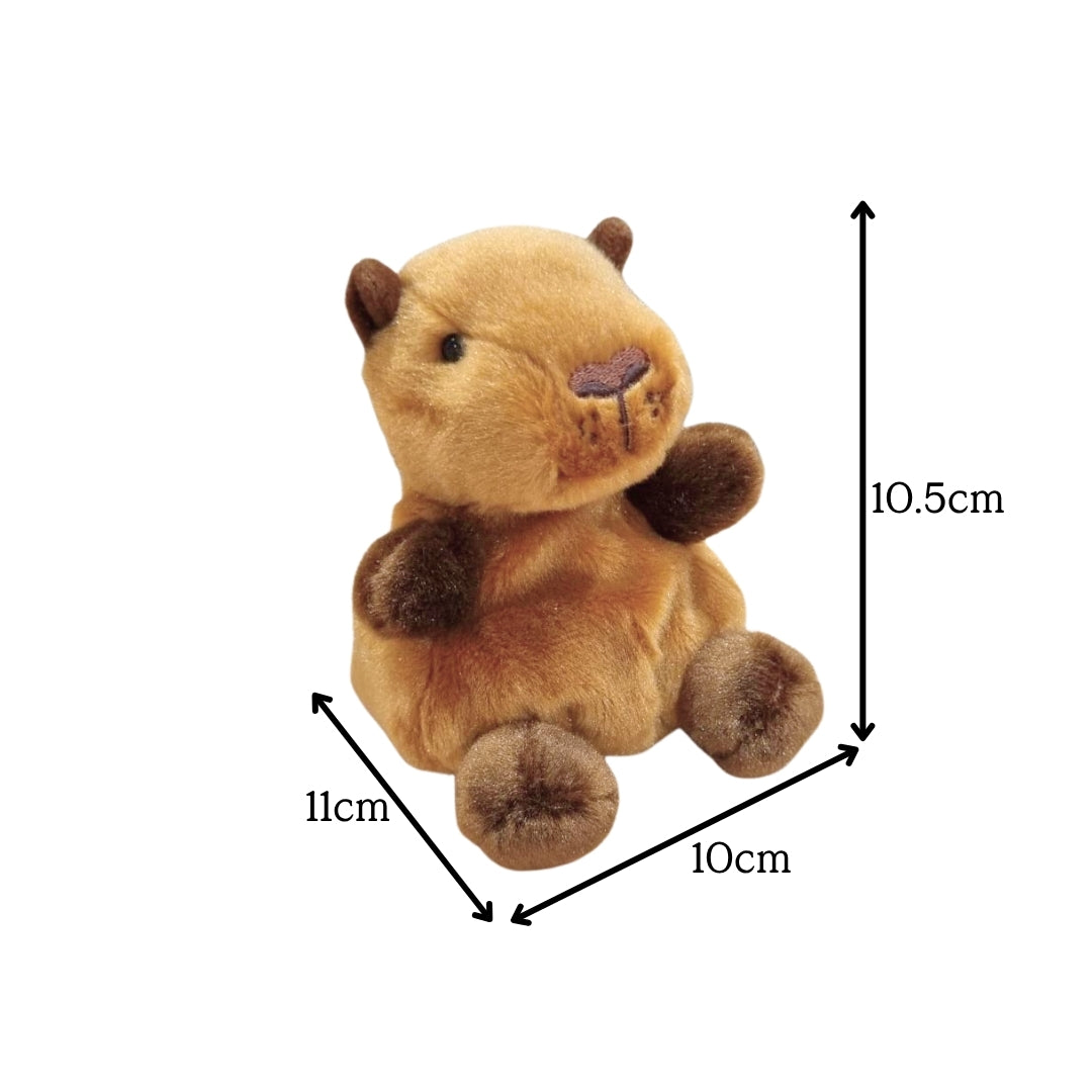 Capybara Palm Pal Plush 4.5"