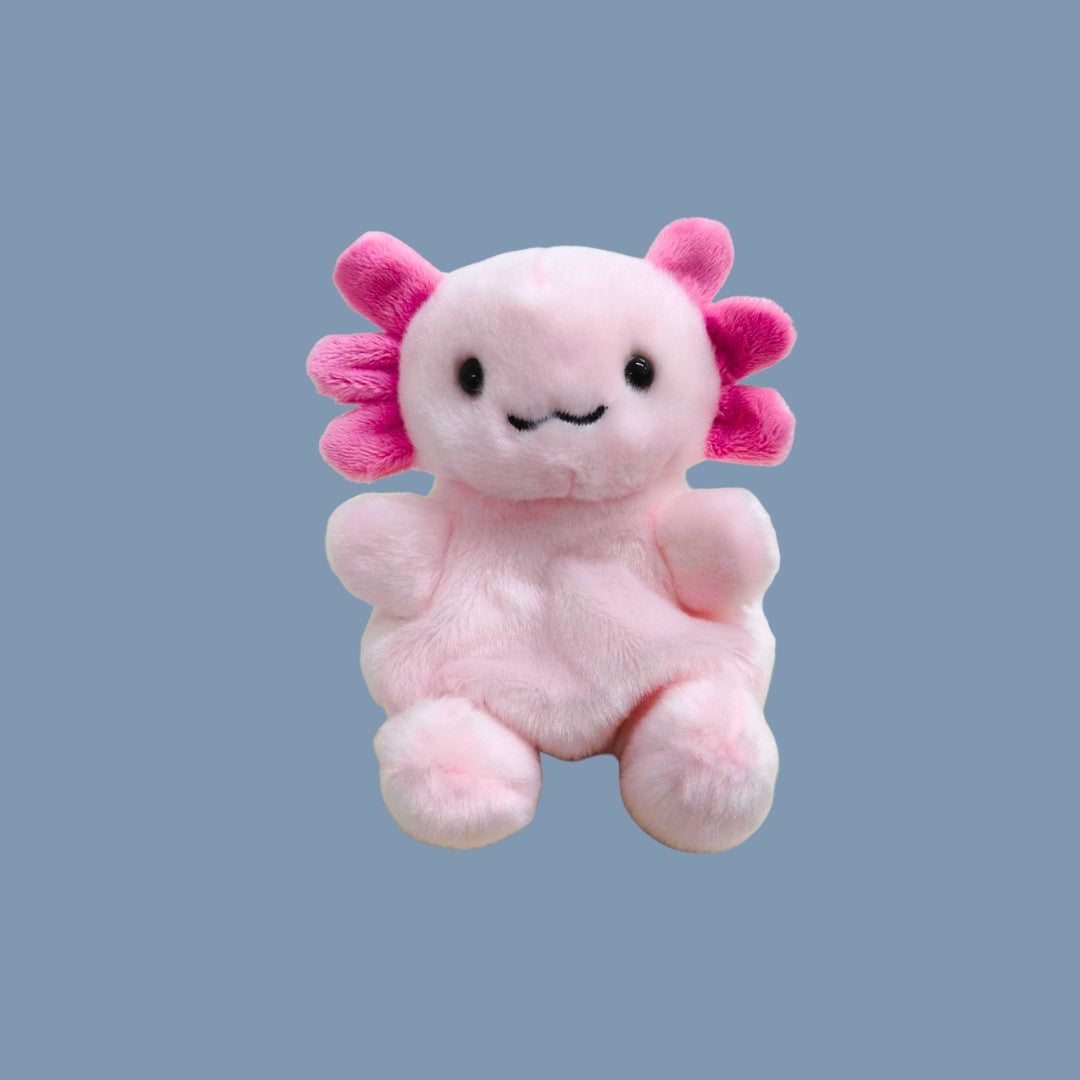Axolotl Pink Palm Pal Plush 4"