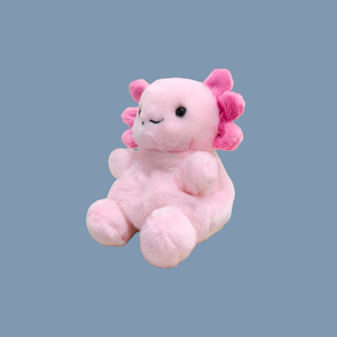 Axolotl Pink Palm Pal Plush 4"