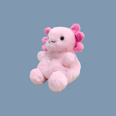 Axolotl Pink Palm Pal Plush 4