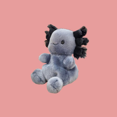 Axolotl Grey Palm Pal Plush 4