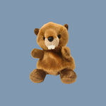 Beaver Palm Pal Plush 5"