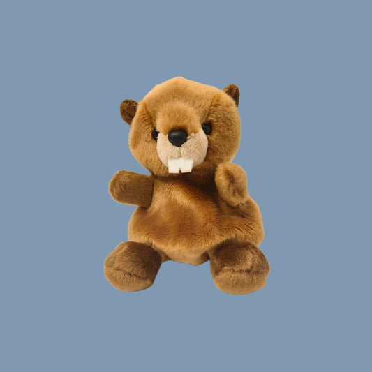 Beaver Palm Pal Plush 5"