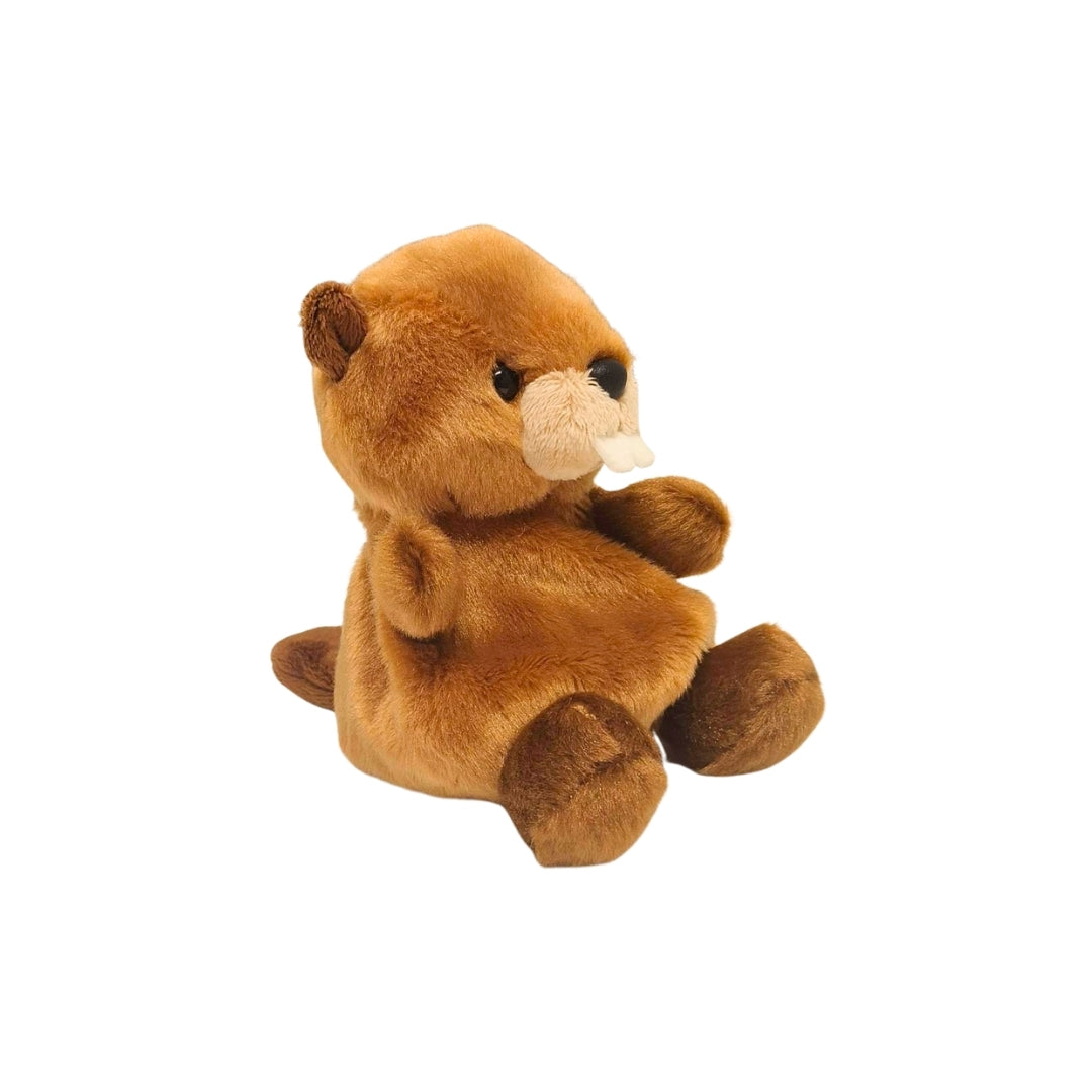 Beaver Palm Pal Plush 5"