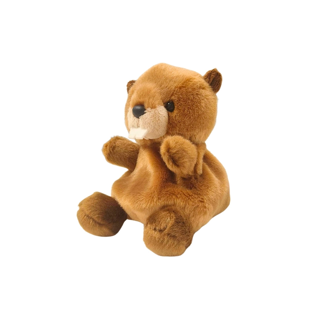 Beaver Palm Pal Plush 5"