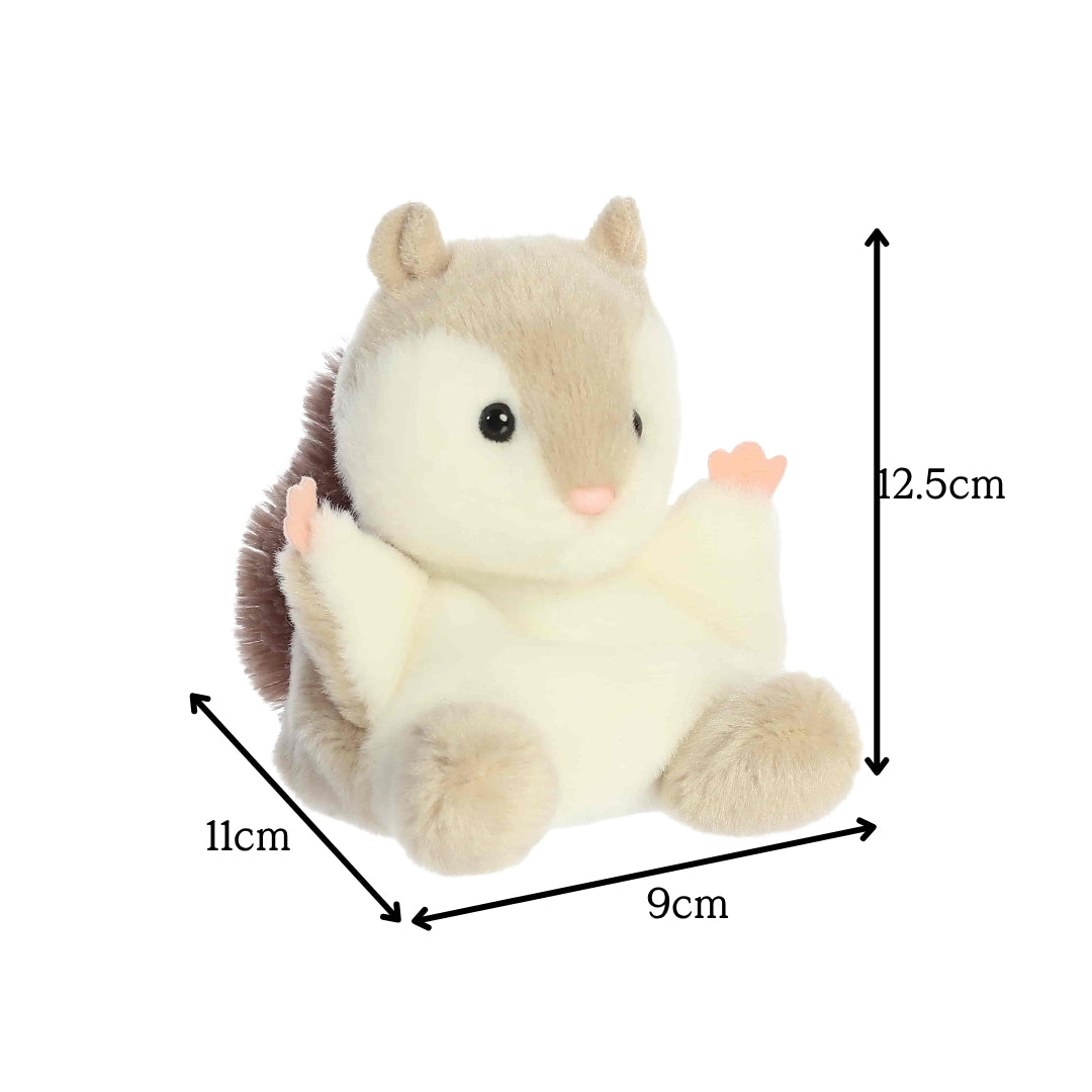 Flying Squirrel Palm Pal Plush 4.5"
