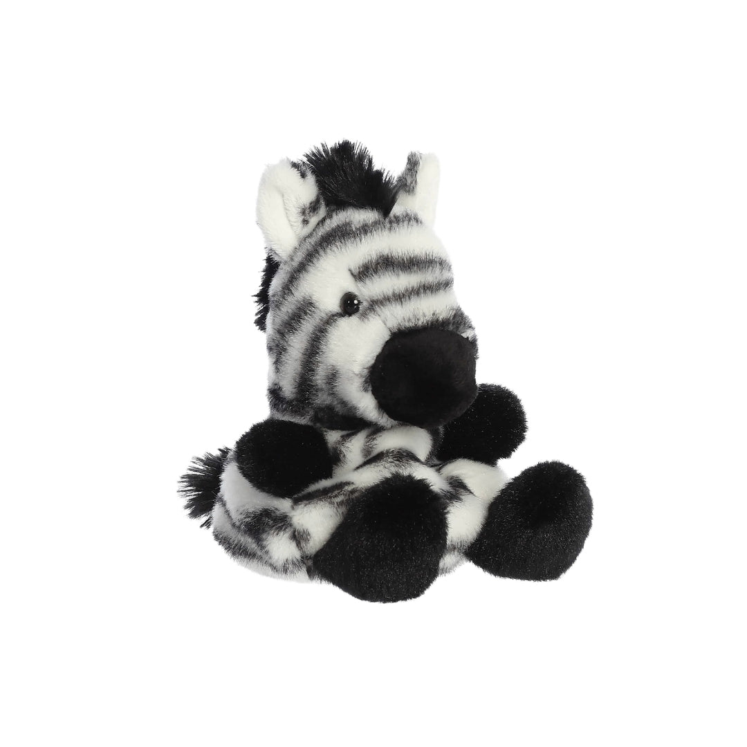 Zebra Palm Pal Plush 5"