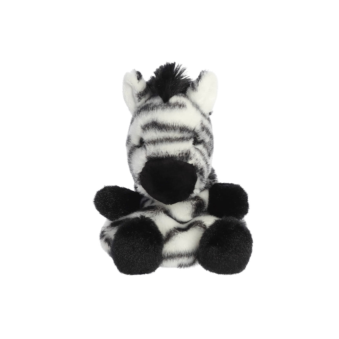 Zebra Palm Pal Plush 5"