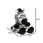 Zebra Palm Pal Plush 5"