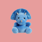 Triceratops Palm Pal Plush 4.5"